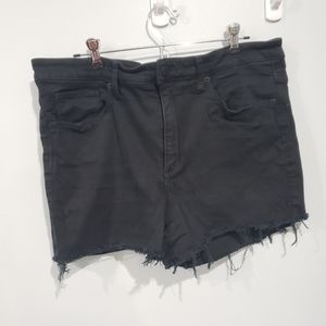Universal Thread Black Distressed Shorts